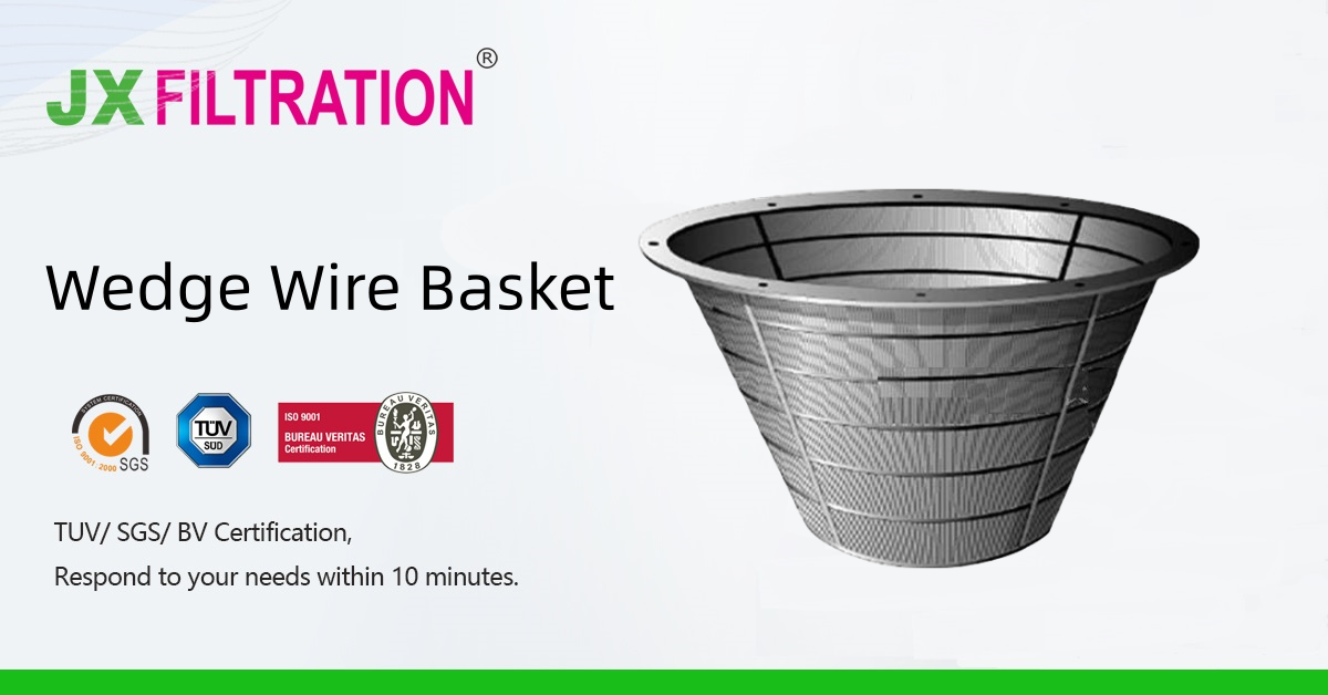 wedge wire basket