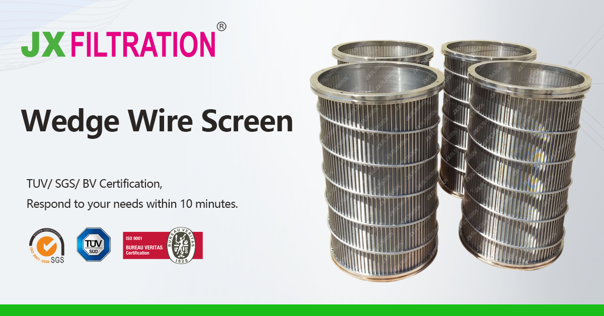 Wedge wire screen